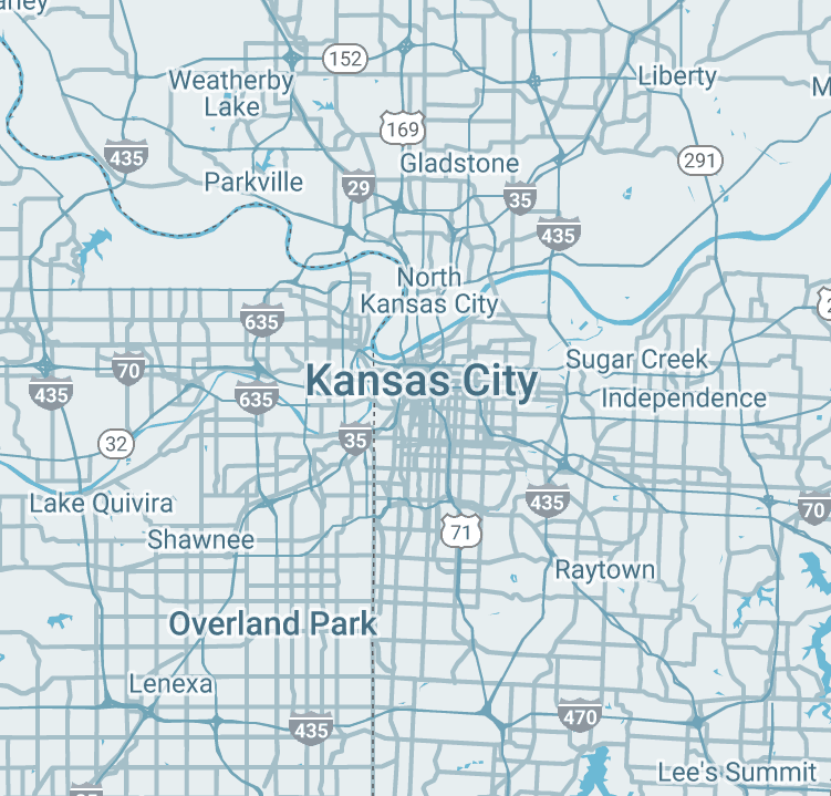 Map of Kansas City